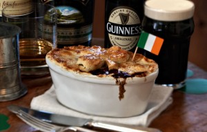 steak and guinness pie