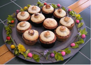 Simnel Cupcakes