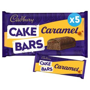 Cadbury Caramel Cake Bars 5's 135g (4.8oz)