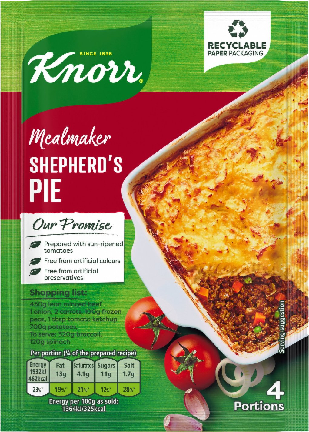 Food Ireland: Knorr Shepherds Pie 42g ()