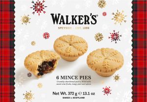 Walkers Luxury Mince Pies 6's 372g (13.1oz)