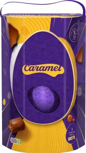 Dairy Milk & Caramel Gesture Large Egg 245g (8.6oz)