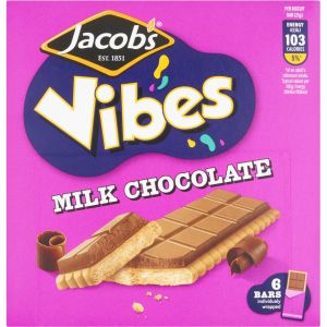 Jacobs Vibes Milk Chocolate 126g (4.4oz)