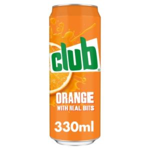 Club Orange 330ml (11.2fl oz) 6 Pack