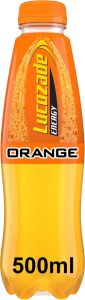 Lucozade Orange 500ml (16.9fl oz) 6 Pack