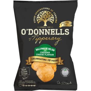 O' Donnells Ballymaloe Relish & Cheddar Cheese 47.5g (1.7oz) 8 Pack