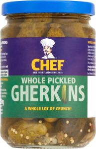 Chef Whole Gherkins 350g (12.3oz)
