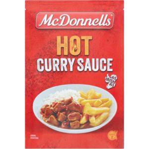 McDonnells Hot Curry 50g (1.8oz) 4 Pack