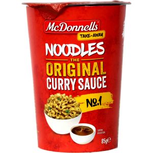 McDonnells Original Curry Noodle Pot 85g (3oz)