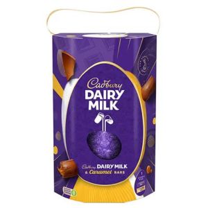 Dairy Milk & Caramel Gesture Large Egg 245g (8.6oz)