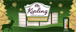 Mr Kipling Christmas Slices