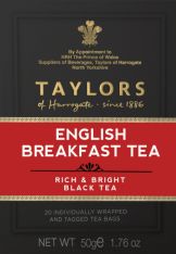 Taylors English Breakfast Teabags 20's