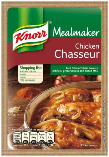 Food Ireland Knorr Chicken Chasseur 50g 1.8oz