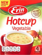 Erin Hot Cup Vegetable 4 Servings 77g (2.7oz) 3 Pack