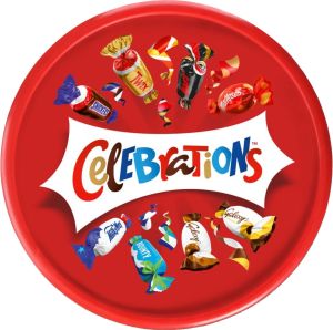 Mars Celebration Tub  550g (19.4oz)-Sell by 2/16/2025