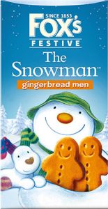 Fox's The Snowman Gingerbread Men 100g (3.5oz)-Sell by 3/15/2025