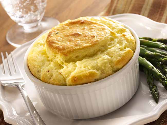 Irish Oatmeal, Bacon & Cheddar Souffle - Food Ireland Irish Recipes