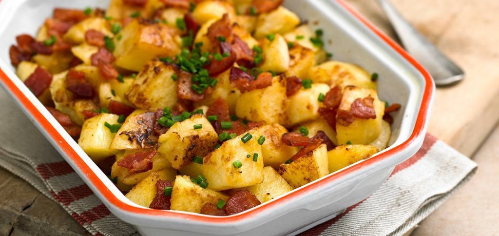 Buttery Irish Potato And Apple Bake With Bacon | Food Ireland Irish Recipes