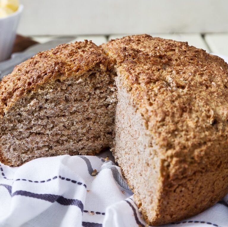 Old Fashioned Brown Soda Bread Food Ireland Irish Recipes 9215